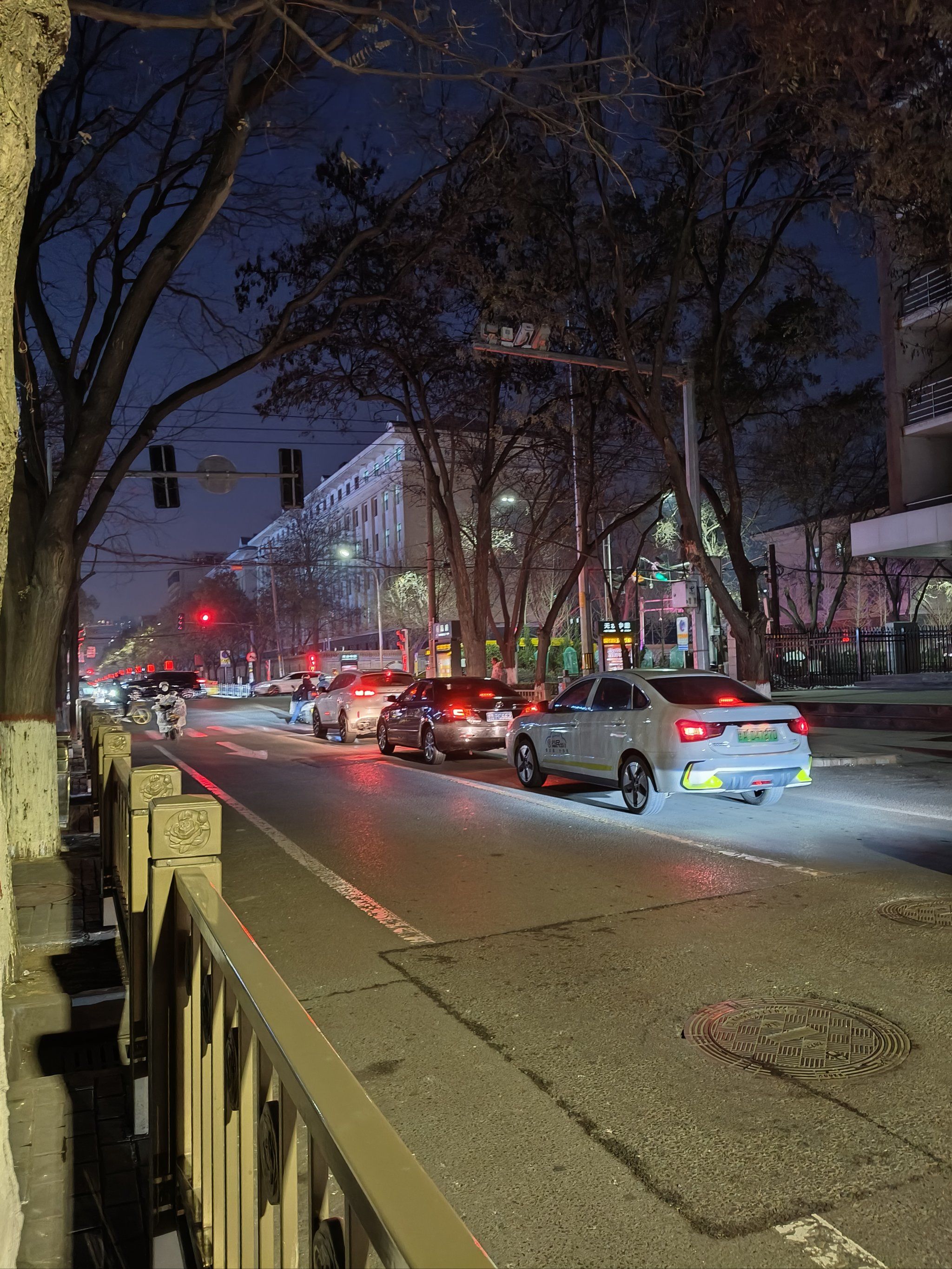 光怪陆离城市夜景