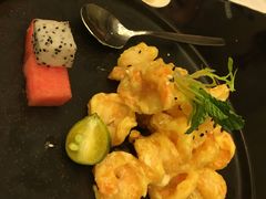 沙拉虾-汕头龙光喜来登酒店-采悦轩中餐厅