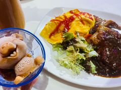黑椒杂扒蛋包饭-龙记·香港茶餐厅(海上世界店)