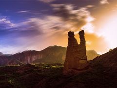 -冰沟丹霞旅游景区