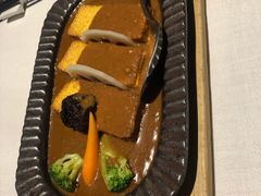 肉汁铁板煎豆腐-梧桐