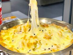 烤鸡爱上芝士-猪啊牛呀羊啊铜盘烤肉(正大广场店)