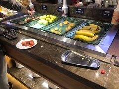 自助取餐区-韩京炭火烤肉自助料理(柯桥万达店)