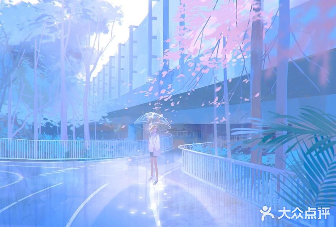 治愈色的人物场景插画，以柔和色调捕捉世界的美