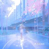 治愈色的人物场景插画，以柔和色调捕捉世界的美