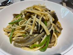 茭白炒鳝丝-玫瑰厅上海菜(兴国路店)