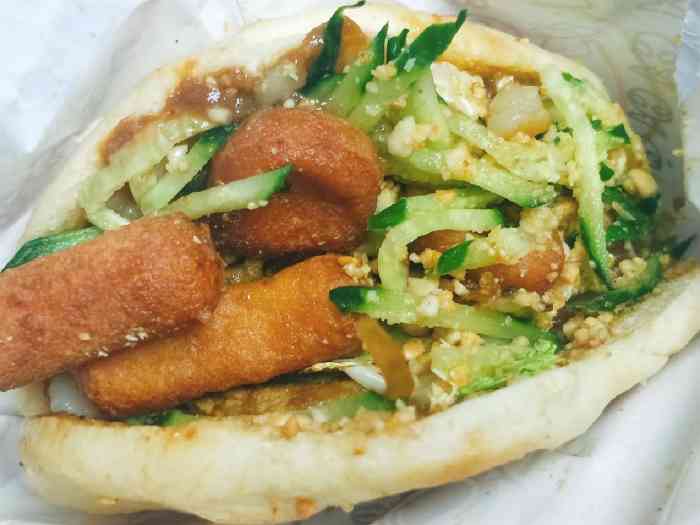 火星夹饼(东闸店)-"听说火星夹饼好吃.今天恰巧在东闸中心街遇.