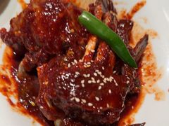 草家招牌酱辣蟹-草家酱蟹炭火烤肉店(珲春南路一店)
