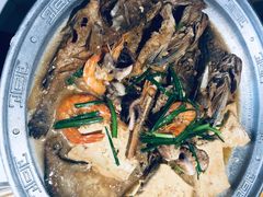 东来烧杂鱼-东来菜馆•手抓海鲜家常菜•海鲜锅贴(鸽子窝店)