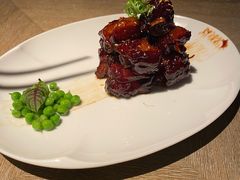 桂花糖醋肉排-悦轩中餐厅·高空江景·杭州柏悦酒店