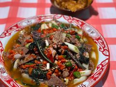 肝腰合炒-盐老幺自贡盐帮菜老店