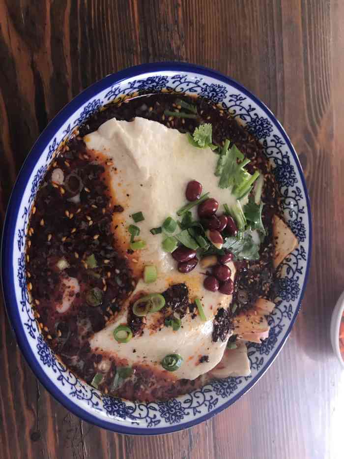 凤翔豆花泡馍-"没想到在景区这种地方还能吃到这么地道的豆.