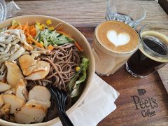 荞麦面烟熏鸡肉沙拉-Peet's Coffee皮爷咖啡(大学路店)