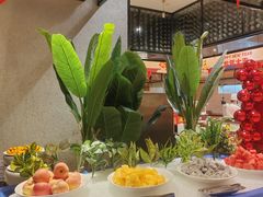 -广州万富希尔顿酒店·感趣自助餐厅·金秋蟹宴生蚝海鲜刺身