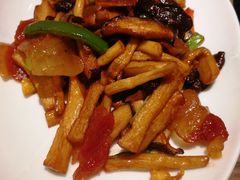 腊味炒三菇-四道菜·福建菜馆(新街口金鹰店)