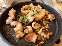 铁板蒜香章鱼-日葵大阪烧ひまり(浦东店)