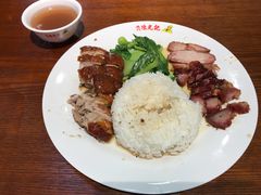 烧鸭瘦叉双拼饭-陈光记烧腊(长寿路店)