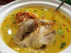 台蘑虫草花炖土鸡-盛德圆(五台山云龙店)