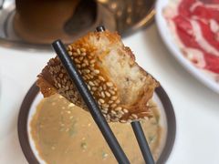 炸烧饼-福寿斋·老北京铜锅涮肉·烤鸭(顺义总店)