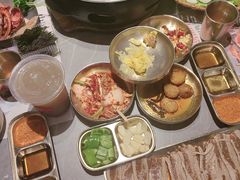 -草家酱蟹炭火烤肉店(珲春南路一店)