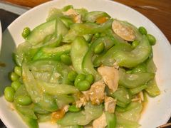 咸蛋黄炒丝瓜-水先生寧波菜(天一店)