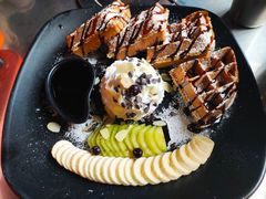 奶油华夫饼-MI WU FACTORY米屋美食工厂餐厅(绿地店)