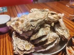 高压锅竹笼蒸蚝-蚝堡海鲜·威海菜·海肠捞饭·烧烤·亚洲吃蚝公司(幸福门店)