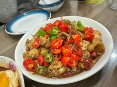 红烧鱼籽鱼泡泡辣-江西饭店(黄浦区店)