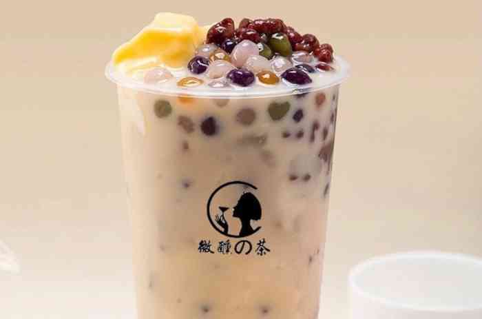 「桂花酒酿奶茶」酒味浓,真是微醺了,好美妙!