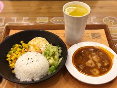 鲜虾扇贝饭-海盗虾饭·剥好的小龙虾饭(SOHO尚都店)