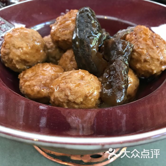 那家小馆宅门海参烩丸子图片-北京北京菜-大众点评网