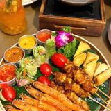 在西双版纳一次性吃到了6⃣️国料理！