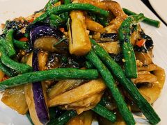 紫苏炒茄子豆角-凤厨顺德水乡凤味馆(大良锦龙路店)