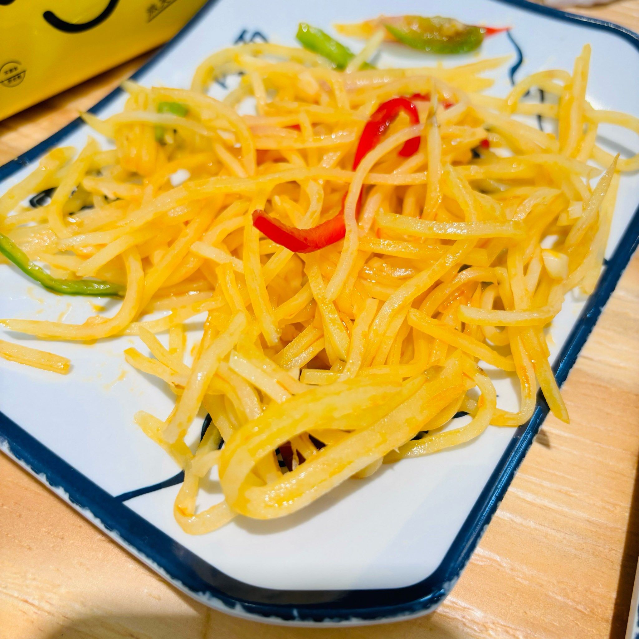 唇齿留香的酸辣土豆丝