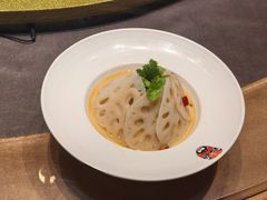 炝拌秦莲藕-西安饭庄·非遗陕菜(钟楼店)