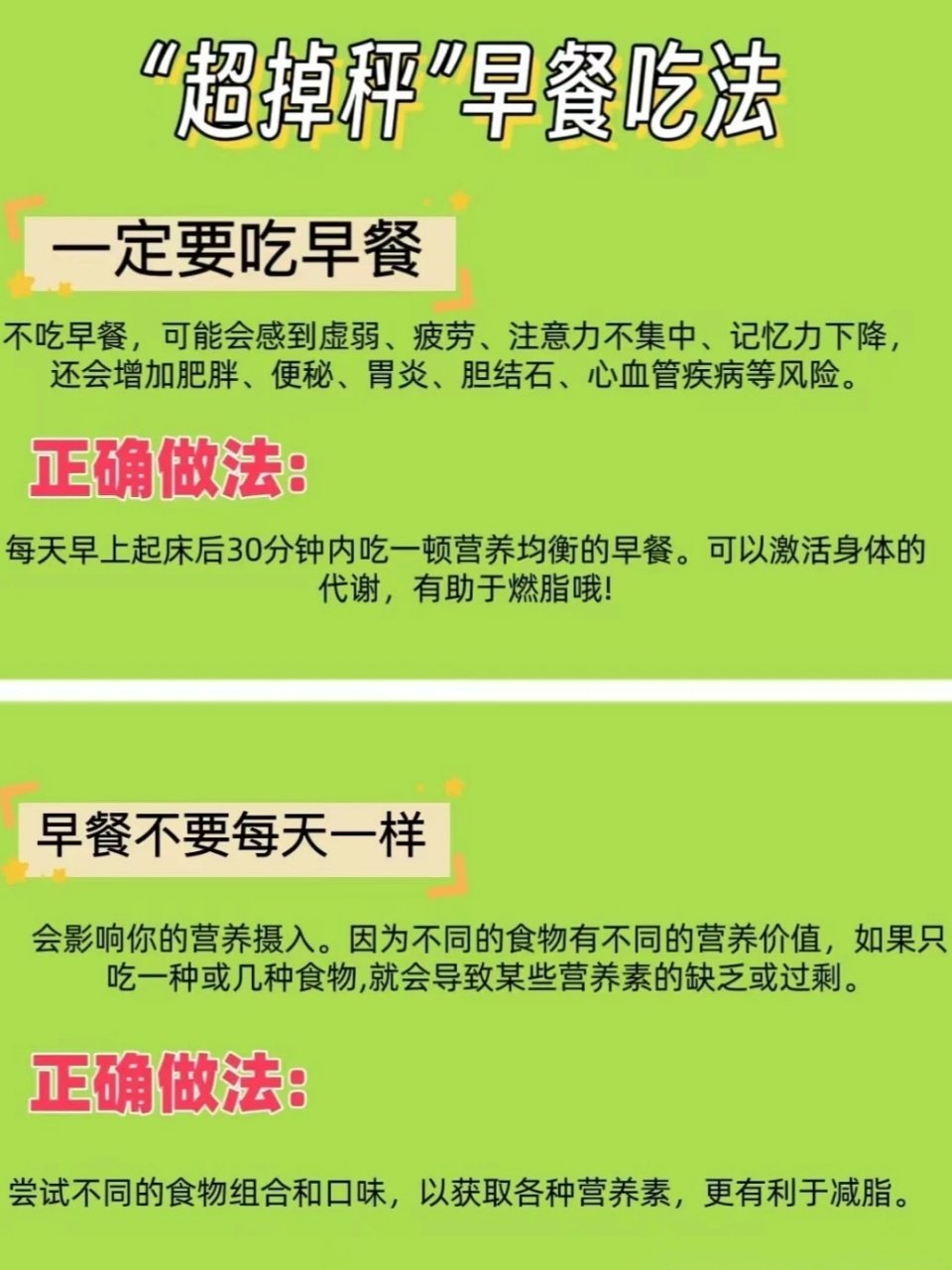 不吃早餐会胖吗图片