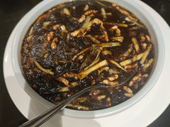 糖醋发菜烩肉丝-通安客栈中餐厅·何家小馆