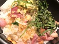 蒜香培根拌饭-松阪牛焼肉M(法善寺横丁店)