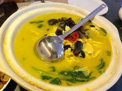 土鸡蛋煮菜心-楚禾宴·家宴(光谷大道店)