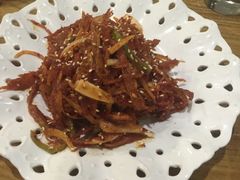 拌明太鱼-紫霞门韩国料理烤肉(深南东路店)
