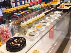 自助调料区-美食汇自助餐厅(兰州万达文华酒店)