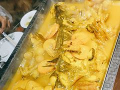 -东来菜馆•手抓海鲜家常菜•海鲜锅贴(鸽子窝店)