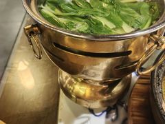 生烫鸡毛菜-卢大鲜鱼头捞饭(美利广场店)