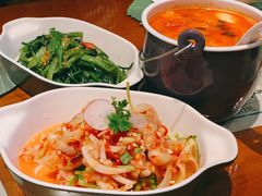 秘制虾酱炒空心菜-帕蓝·暹罗料理(曲阳店)