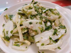 荠菜冬笋肉丝炒年糕-蘭心餐厅(进贤路店)