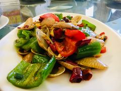 酸笋炒花甲-美极鲜食坊(宝安南路店)