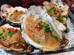 蒜蓉炭烤生蚝-蠔友汇·海鲜·生蚝烧烤(大东店)