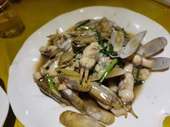 姜葱炒圣子-广记海鲜(杨汊湖一店)