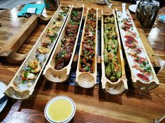 -胡须哥网红竹筒菜