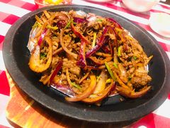 铁板烧烤羊肉-西贝(上海我格广场店)